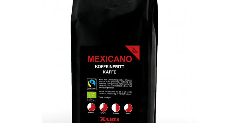 Mexicano Koffeinfritt Bryggmalet 250 g FT & Eko